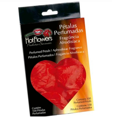 Pétalas Perfumadas 100 Unidades Hot Flowers