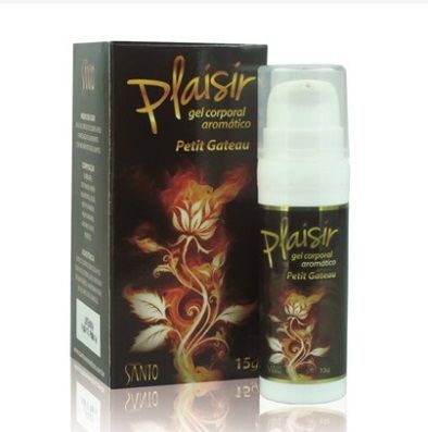 Plaisir Gel Comestível Petit Gateau 15gr Santo